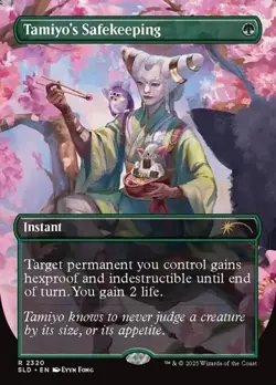 Tamiyo's Safekeeping - Rainbow Foil Extended Art SLD NM MTG - Image 1