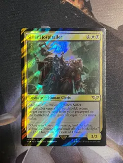 Sister Hospitaller English FOIL Warhammer 40,000 MTG - Image 1