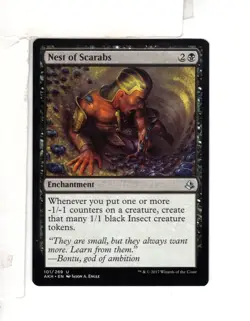 MTG SkeenAB Nest of Scarabs from Amonkhet. NM. - Image 1