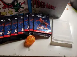 Magic The Gathering Spider-Man Bundle Gift Edition SEALED PACKS, opened box - Image 3