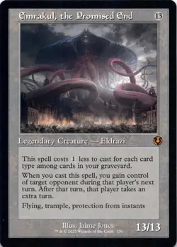 Emrakul, the Promised End (Retro Frame) - Innistrad Remastered - Magic MTG NM - Image 1