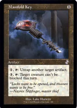 Manifold Key RETRO FRAME Time Spiral Remastered Magic MTG NM - Image 1