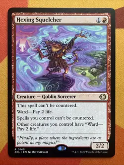 Magic MTG - Hexing Squelcher - Non-Foil [Promo Pack] (0145) Lorwyn Eclipsed NM - Image 1