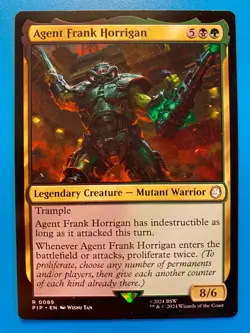 MTG 1x Agent Frank Horrigan # 89 Universes Beyond Fallout Magic Gathering x1 NM - Image 1