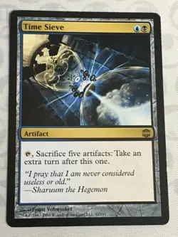D1218 MAGIC GATHERING ALARA REBORN TIME SIEVE #31 MP R MTG - Image 1