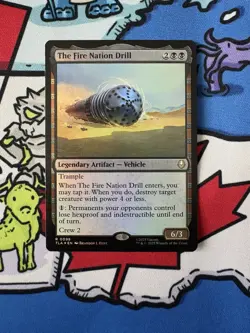 The Fire Nation Drill x1 Mtg Foil Avatar: The Last Airbender - Image 1