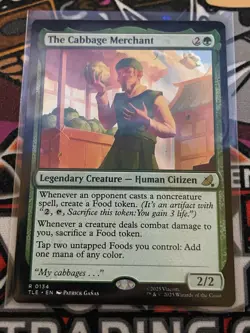 MTG The Cabbage Merchant Avatar: The Last Airbender: Eternal-Legal R#134 NM - Image 1