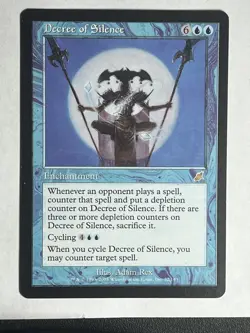 MTG -Decree of Silence - Scourge - Reg En - Image 1