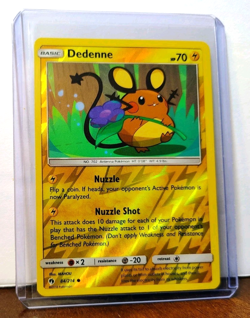 POKEMON DEDENNE 84/214 REVERSE HOLO LOST THUNDER LP - Image 5