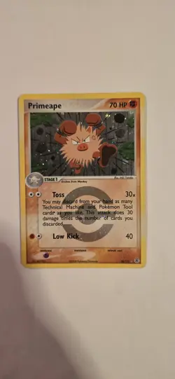 Primeape - 28/112 - EX Fire Red & Leaf Green - Reverse Holo Rare - Pokemon Card - Image 1