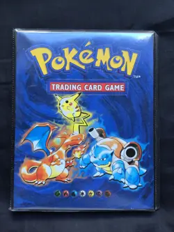 Pokemon Cards: Empty Base Set 4 Pocket Collectors Album - Image 1