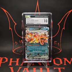CGC 10 Charizard ex Holo 125/197 Obsidian Flames 2023 Pokemon - Image 1