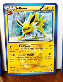 POKEMON PLASMA FREEZE EEVEELUTIONS ESPEON 48/116 JOLTEON 31/116 VAPOREON 20/116 - Image 3