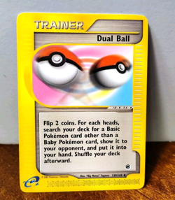 POKEMON DUAL BALL 139/165 UNCOMMON TRAINER EXPEDITION LP - Image 1