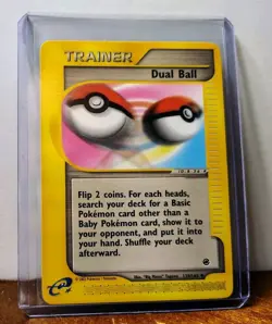 POKEMON DUAL BALL 139/165 UNCOMMON TRAINER EXPEDITION LP - Image 3