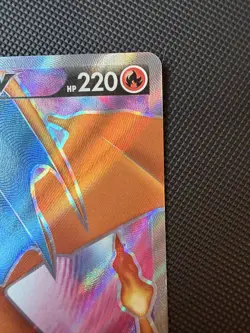 Pokemon TCG Charizard v SWSH050 Promo Near Mint Condition - Image 3