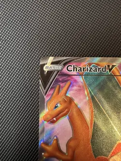 Pokemon TCG Charizard v SWSH050 Promo Near Mint Condition - Image 5
