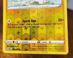 POKEMON PLUSLE 089/264 & MINUN 090/264 REVERSE HOLO FUSION STRIKE - Image 5