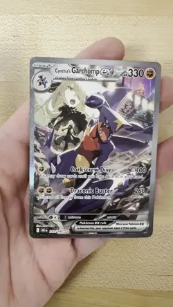 Pokemon TCG - Cynthia's Garchomp ex 232/182 Sv10: Destined Rivals Holo - LP - Image 2