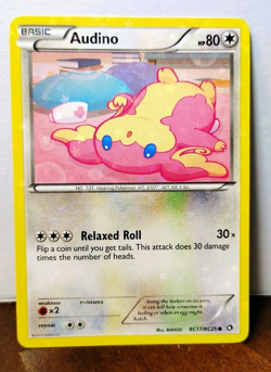 POKEMON AUDINO RC17/RC25 LEGENDARY TREASURES RADIANT COLLECTION LP - Image 1