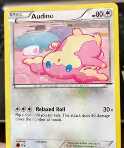 POKEMON AUDINO RC17/RC25 LEGENDARY TREASURES RADIANT COLLECTION LP - Image 5