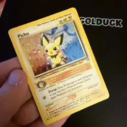 Pokemon TCG 2000 Neo Genesis Pichu 12/111 Holo WOTCLP LP - Image 2