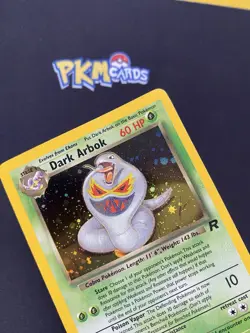 Pokemon TCG Dark Arbok Team Rocket 2/82 Holo Rare LP. - Image 3