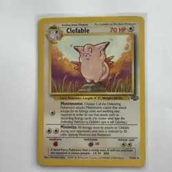 Clefable 17/64 Jungle Non Holo Pokemon TCG - Image 1