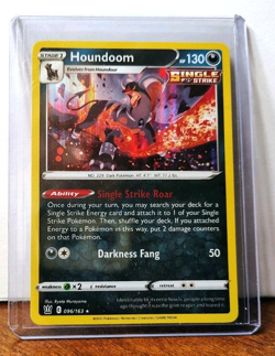 POKEMON HOUNDOOM 096/163 HOLO RARE BATTLE STYLES NM NEAR MINT - Image 3