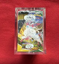 POKEMON Evolving Skies Booster Box Sword & Shield - NEW & SEALED W/ Acrylic Case - Image 3