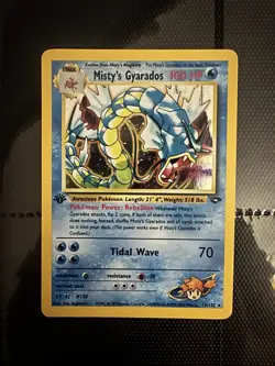 Pokemon TCG Misty's Gyarados Gym Challenge 13/132 Holo 1st Edition Holo Mint - Image 1