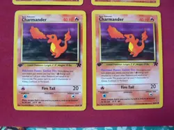 Pokemon: 4 x Charmander 50/82 Team Rocket 1st Edition - LP-NM - Image 3