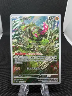 Pokemon TCG: Okidogi 074/064 Illustration Rare Holo Sv: Shrouded Fable - Image 1