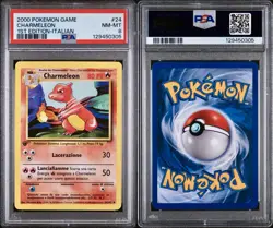 POKEMON PSA 8 CHARMELEON 24/102 SET BASE 1st PRIMA EDIZIONE ITALIANO 2000! - Image 3