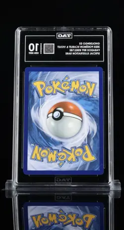 GHOLDENGO EX 2023 POKEMON SCARLET & VIOLET PARADOX RIFT #252/182 SPI TAG 10 - Image 2