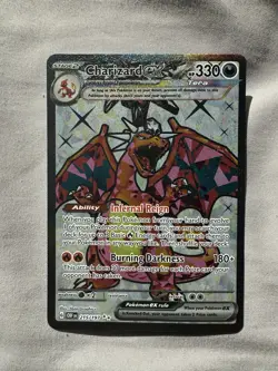 2023 Pokemon Charizard EX Holo PSA 10 Gem MT #215/197 Sv03: Obsidian Flames - Image 2
