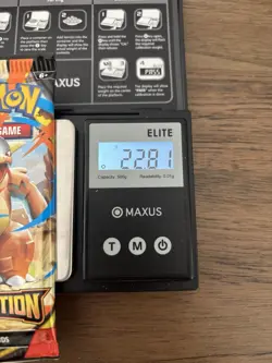 Extremely heavy 22.81g! Pokemon Mega Evolution booster pack English - Image 2