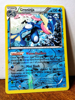 POKEMON GRENINJA 41/146 REVERSE HOLO RARE XY BASE SET LP-NM - Image 1