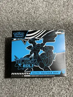 Pokemon TCG Scarlet & Violet Black Bolt Elite Trainer Box - Sealed ETB - Image 1