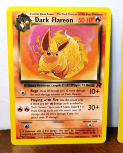 POKEMON TEAM ROCKET EEVEELUTIONS DARK FLAREON 35/82 JOLTEON 38/82 VAPOREON 45/82 - Image 2