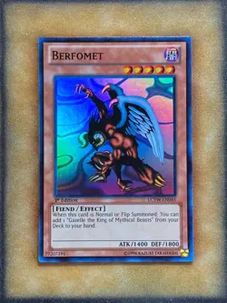 Yugioh Berfomet LCYW-EN045 Super Rare 1st Ed NM - Image 1
