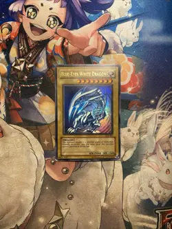 Blue-Eyes White Dragon - SDK-001 Ultra Rare MP Yugioh Card - Image 1