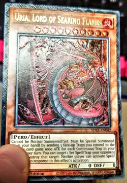 Yu-Gi-Oh! Ultimate Rare Style Uria, Lord Of Searing Flames - Image 2