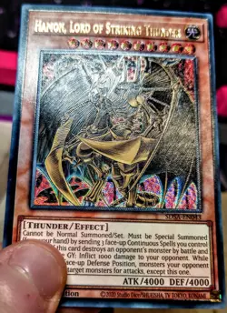 Yu-Gi-Oh! Ultimate Rare Style Hamon, Lord of Striking Thunder - Image 1