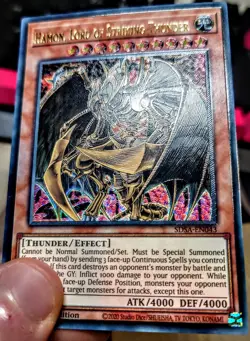 Yu-Gi-Oh! Ultimate Rare Style Hamon, Lord of Striking Thunder - Image 2
