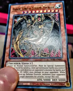 Yu-Gi-Oh! Ultimate Rare Style Hamon, Lord of Striking Thunder - Image 3