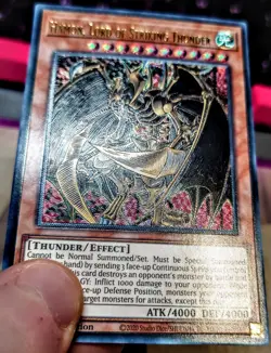Yu-Gi-Oh! Ultimate Rare Style Hamon, Lord of Striking Thunder - Image 4