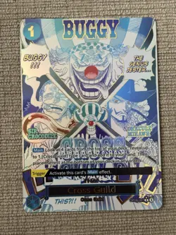 Cross Guild OP09-057 Alternate Art Manga PRB The Best One Piece Card English - Image 1