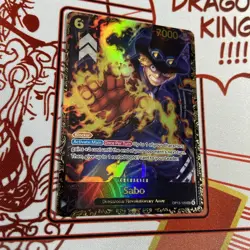 Sabo OP13-120 Store Treasure Cup 2025 Winner Promo Near Mint One Piece Card Game - Image 2