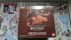 One Piece TCG Paramount War Booster Box (OP-02) Factory Sealed English 1st Wave - Image 1